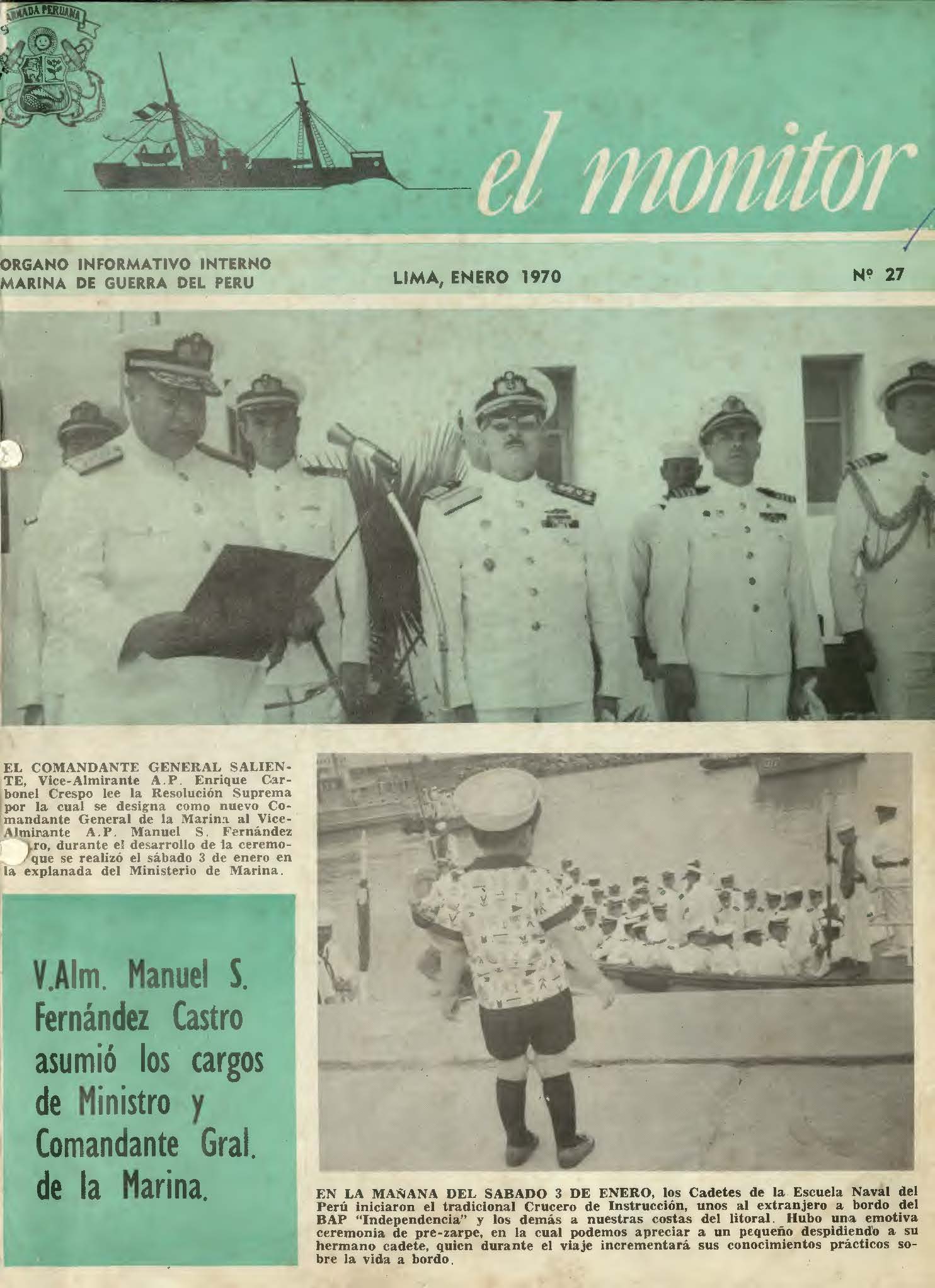 EL MONITOR N°27 1970 | Archivo Histórico