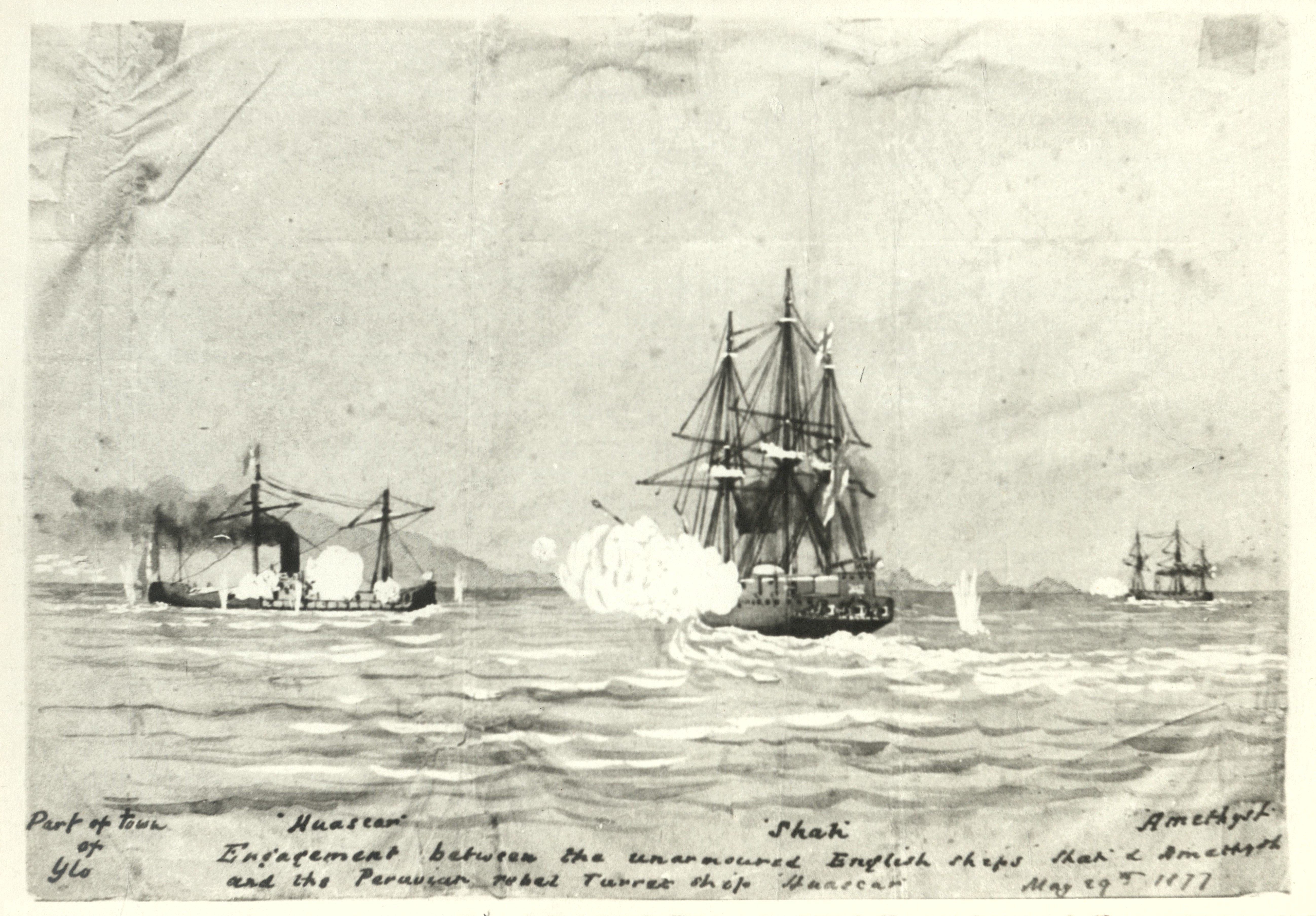 Combate de Pacocha, 29 mayo 1877 | Archivo Histórico